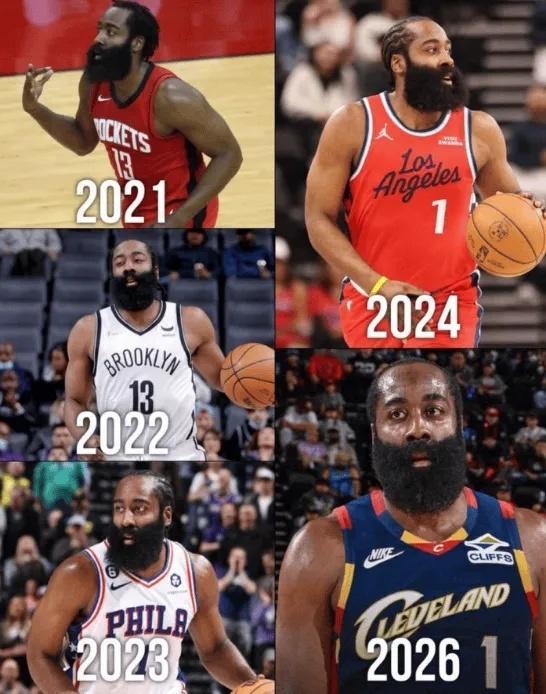 世界杯手机观看app下载-哈登6年5队：4次申请交易“换队”有望延续神迹 能否冲冠成功？